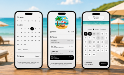 Software de rezervări pentru plaje: Beach Booking by Breeze