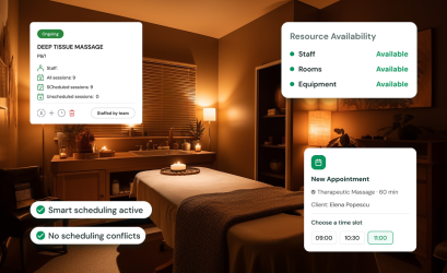 Breeze SPA: nagyobb kontroll az időpontok, az erőforrások és a mindennapi SPA-működés felett
