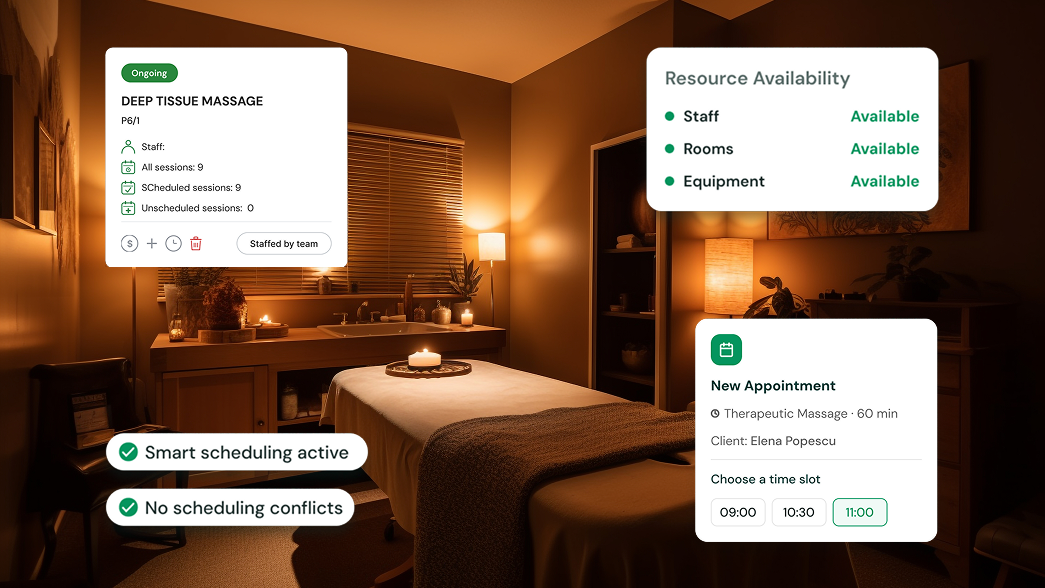 Breeze SPA: more control over appointments, resources and day-to-day SPA operations