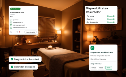 Breeze SPA: mai mult control asupra programărilor, resurselor și operațiunilor unui centru SPA